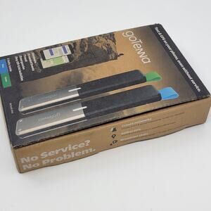 goTenna Mesh Set Off-Grid SMS And GPS Devices Blue and Green Set New, open box